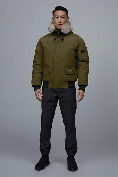 Chamarras Canada Goose Hombre Outlet - Chilliwack Chaqueta De Bombardero Verdes ON1903465